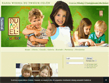 Tablet Screenshot of junior.dumel.pl